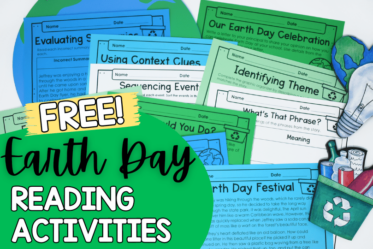 Use these free reading activities to dive into Earth Day with your 4th and 5th graders while practicing important reading skills!