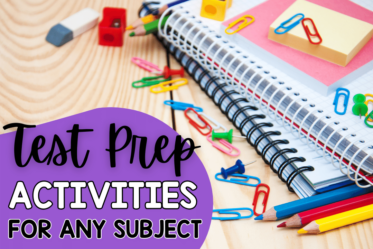 Do you need new test prep activities and ideas for review? Check out this post for TEN engaging test prep activities.