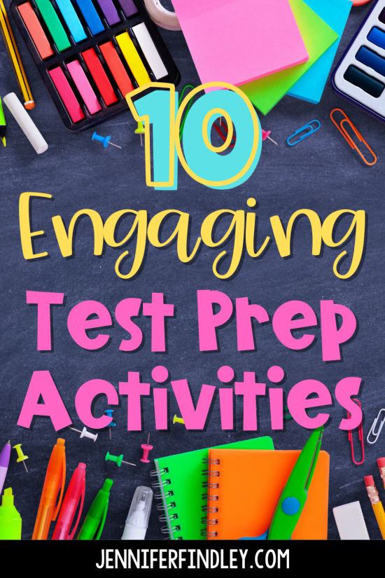 Do you need new test prep activities and ideas for review? Check out this post for TEN engaging test prep activities.