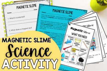 Engage your upper elementary students with this engaging magnetic slime activity!