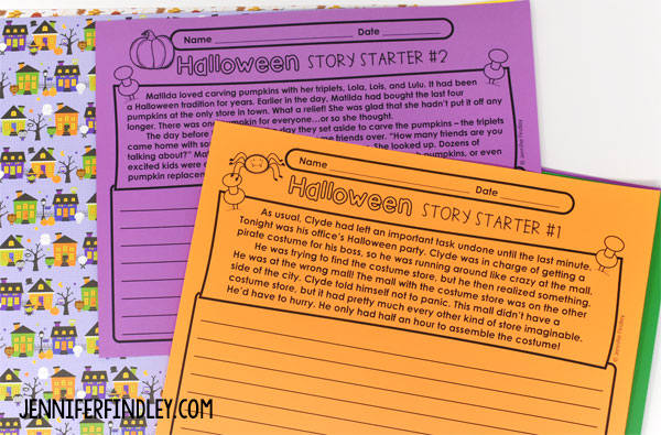 Free writing prompts for 4th and 5th graders! Use these “Finish the Writing” story starters to engage your students and keep them writing through the holidays!