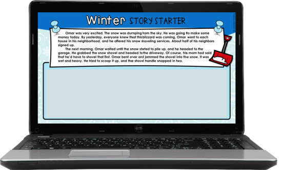Motivate and engage your 4th and 5th graders to write with FRE “finish the story” writing prompts for the entire year! 