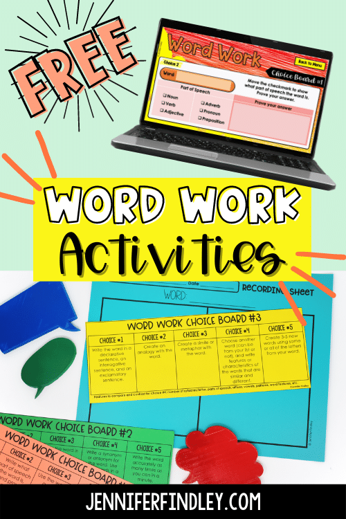 Hangman Alternative for Word Work  Word work, Spelling lists, Word building