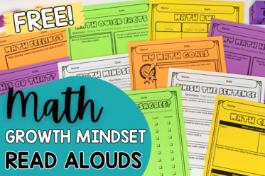 Encourage your students to adopt a growth mindset with these math read alouds.