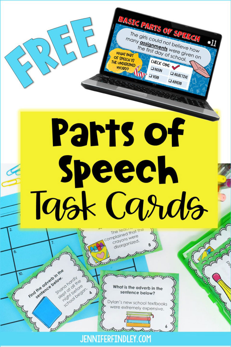 free-back-to-school-parts-of-speech-task-cards-teaching-with-jennifer