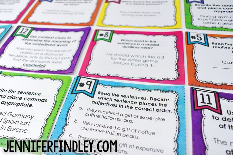 Grammar, Reading, and Math Resources for Back to School - Teaching with ...