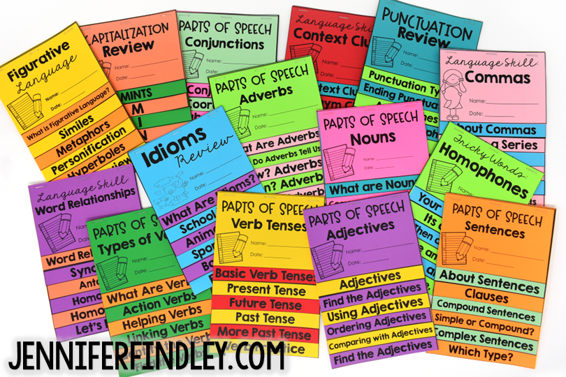 Grammar, Reading, and Math Resources for Back to School - Teaching with ...