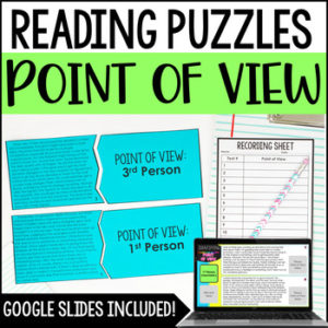 Free Point of View Activities - Teaching with Jennifer Findley