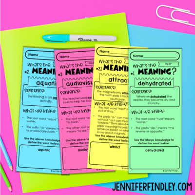 Morphology is so powerful for helping readers with vocabulary, decoding, and spelling! Morphology warmups are the perfect activity to incorporate more intentional morphology work into your existing curriculum!