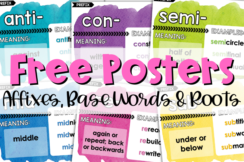 free-prefix-suffix-and-roots-posters-morphology-posters