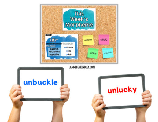 Have a morphology wall or want one? Check out this post for ideas for setting one up and making it interactive.