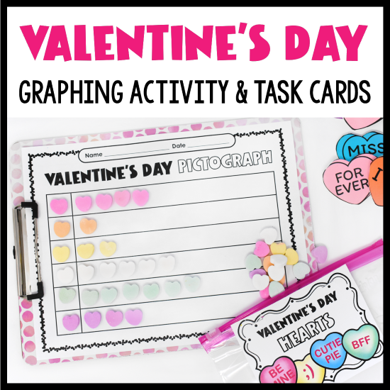 Download this free Valentine's Day graphing activity!