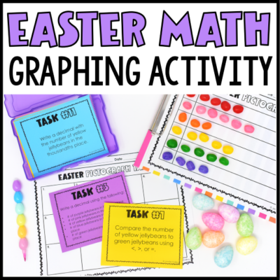 Free Easter Math Graphing Activity - Grades 3-5