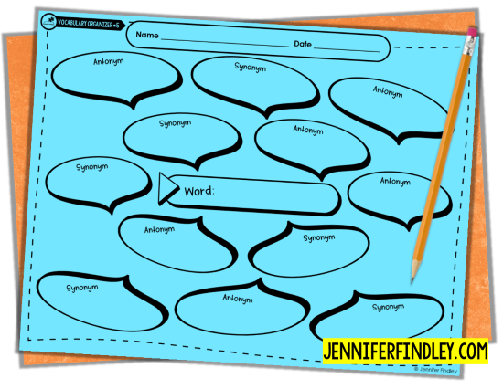 vocabulary chart assignment