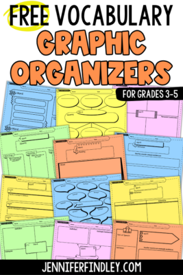 Free Vocabulary Graphic Organizers