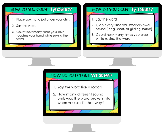 Need to teach syllable types but not sure where to start? This post walks through the 3-steps for introducing syllable types (with free teaching slides).