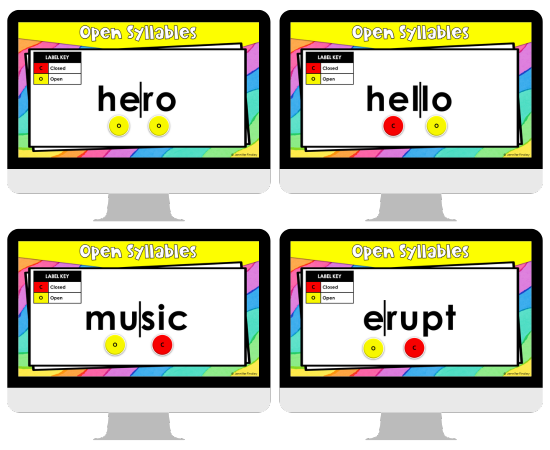 Need to teach syllable types but not sure where to start? This post walks through the 3-steps for introducing syllable types (with free teaching slides).