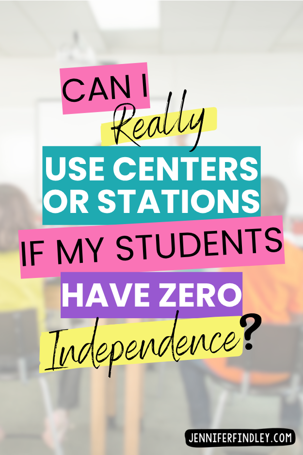Worried your students aren’t independent enough for centers? Check out this blog post to see how routines, procedures, and simple strategies make centers possible for every classroom.